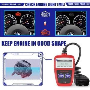 OBD2 OBDII herramienta de escaneo de diagnóstico automático lector de código multi-idiomas escáner automotriz para coches camiones EOBD Compatible 1 año - Product Image 3