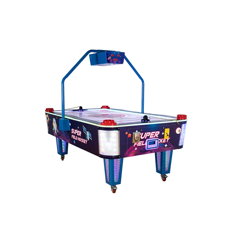 Tavolo da Air Hockey a gettoni, tavolo da biliardo 2 In 1 e tavolo da Air Hockey, ventilatore da tavolo Air Hockey, tavolo da Air Hockey all'aperto