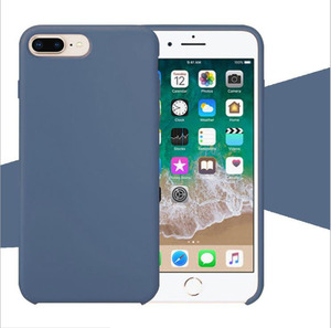 Apple iphone 7/7s artı telefon PC ve silikon Anti-fall kaymaz zarif, tek renkli kapak telefon kılıfı - Product Image 4