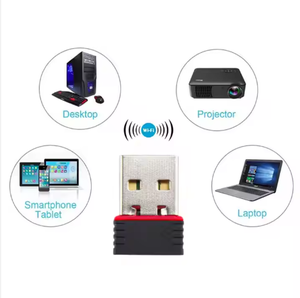 Adattatore Wireless USB WiFi 150Mbps Wi Fi Antenna PC Mini rete Internet scheda LAN Wifi Dongle adattatore Ethernet ricevitore - Product Image 4