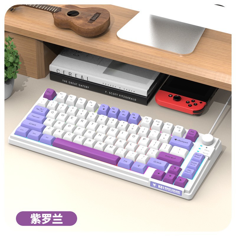 Clavier simple violet