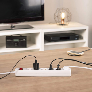 <strong>16A</strong> European Extension Safety Switch Power Strip 3way 4way 5way 6way Multiple <strong>Socket</strong> for AU UK US Plug - Product Image 4