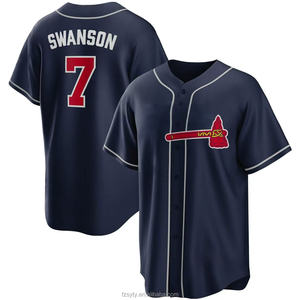 For <strong>Atlanta</strong> for Braves 13 Ronald Acuna Jr. 27 Austin Riley Jerseys Wholesale Softball Uniform Sponsor Name Patches Number 13/27 - Product Image 1