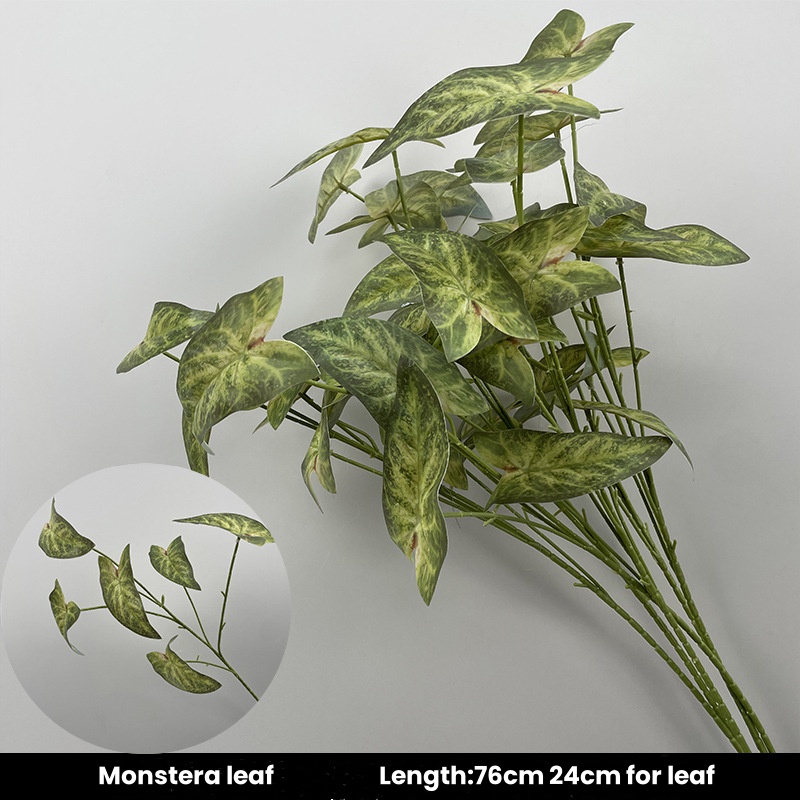 8# Feuille de Monstera/vert