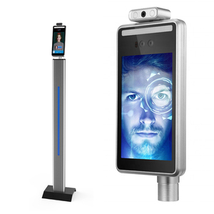 Zugangs kontroll terminal für die Gesichts erkennung der Wärme bild kamera mit Temperatur tests canner und QR-Code-Scanner mit digitalem EU-Zertifikat - Product Image 6