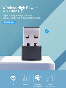 Comfast WiFiAndroidミニUSBWiFiアダプタードングル802.11b/g/nネットワークカードPC用Usbワイヤレスレシーバー