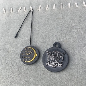 Free Design Custom Embossed Brand Logo Sneaker Lockable Plastic Seal <strong>Hang</strong> Tags <strong>String</strong> Shoes Watch Garment <strong>Hang</strong> Tag <strong>String</strong> <strong>Loop</strong> - Product Image 5