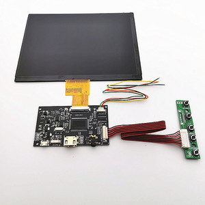 Módulo de pantalla táctil capacitiva de 8 monitores, 1024X768 para Linux/android /win7 8 Raspberry Pi 3, Juegos de pantalla LCD plug and play