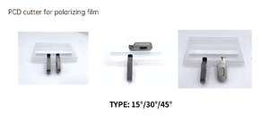 QIYE PCD Diamond Batch Milling <strong>Cutter</strong> PCD Cutting Tool for Polarizing Film - Product Image 6
