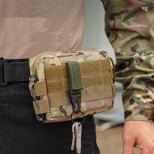 Kamp avcılık yürüyüş için asılı anahtar şahin-şekil sırt çantası karabina açık çok fonksiyonlu hızlı çekme naylon dokuma toka - Product Image 2
