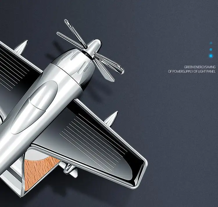 Yeni varış lüks güneş enerjisi helikopter taşınabilir araba parfüm hava spreyi parfüm uçak aromaterapi