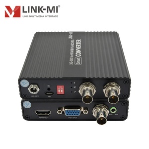 Convertidor BNC SDI a HDMI VGA CVBS con soporte de salida de bucle SDI SD/HD/3G SDI Control remoto 3G SDI a HDMI