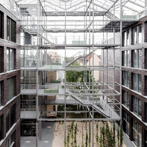Estructura de construcción de acero extensible resistente a los sísmicos para plantas de fabricación - Product Image 2
