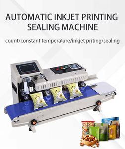 Riempimento di azoto completamente automatico e gocciolamento Mini pacchetto di calore sigillante sacchetto macchina di codifica data di scadenza con prezzo basso - Product Image 5