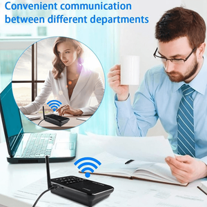 <strong>Intercoms</strong> Wireless <strong>for</strong> <strong>Home</strong> 1 Mile Range 22 Channel 100 Digital Code Display Screen Hotel <strong>Intercom</strong> <strong>System</strong> House Business Office - Product Image 4