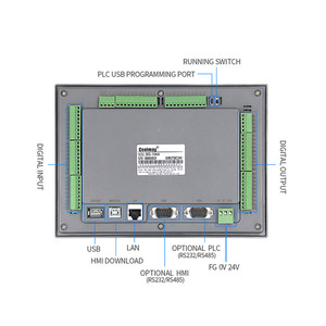 Neue Industrial Control Plc EX3G-70H speicher programmier bare Steuerung Modbus Monitor Rs232 Rs485 12DI 12DO - Product Image 4