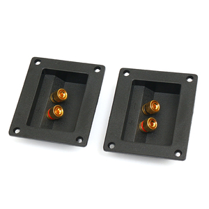 Full Custom OEM Sample Audio Socket 5000M Ohm Insulation Resistance Block Rectangular Audio Junction Box <strong>Speaker</strong> Socket Terminal - Product Image 2