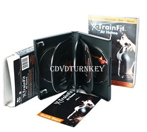 DVD健身盒多电影dvd影碟盒带纸板盒套装包装 - Product Image 1