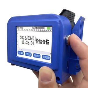Mini-Druck höhe Chargen nummer Handjet-Maschine Tragbares Verfalls datum Chargen codierung Handheld-Tinten strahl drucker - Product Image 1