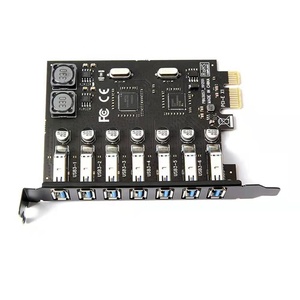 7-port <strong>PCI</strong>-E Computer Adapter Card To USB3.0 expansion Board PCIe x1 controller converter for Desktop - Product Image 3