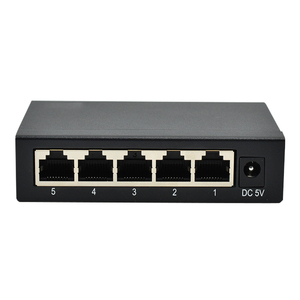 网络交换机5端口10/100/1000Mbps Rj45端口以太网非托管交换机集线器 - Product Image 2