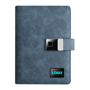 OEM-bolígrafo inteligente con contraseña Digital, Bloc de notas de código Personal, almacenamiento en la nube, bloqueo inteligente de huella dactilar, conjunto de Notebook con Banco de energía - Product Image 1