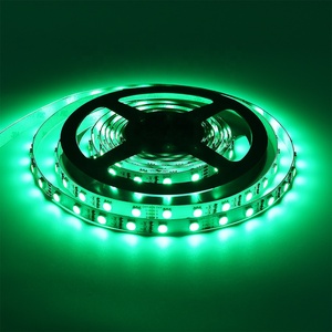 DC24V 8W 60LEDs/m 10MM毫米印刷电路板SMD5050 RGB发光二极管灯带高亮度20M/卷恒流发光二极管灯带项目 - Product Image 5