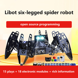 Open Source Hexapod Robot Kit sviluppo secondario arino programmazione grafica Spider Robot bionico Set Spider