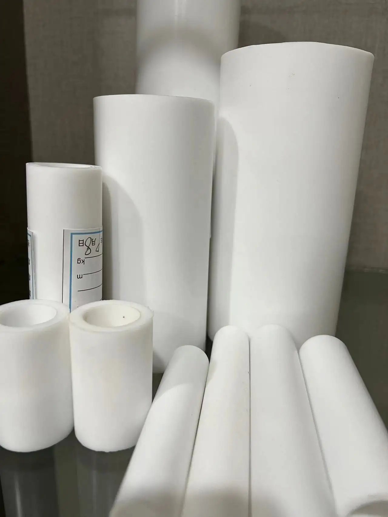 Extrusión de alta calidad 2mm 3mm 250mm plástico ABS PTFE HDPE Nylon 66 varillas POM varilla de plástico