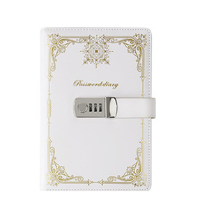 Password Journal Retro <strong>Lock</strong> <strong>Notepad</strong> A5 Student Diary Classical Creative Business Hand Ledger PU Customization <strong>Notebook</strong> - Product Image 4