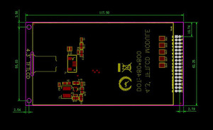 TCC modulo LCD TFT da 4.3 pollici 480*800 di colore motivi grafici SSD1963 scheda di controllo 480x800 display lcd - Product Image 4