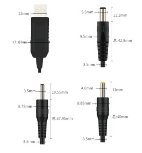 <strong>USB</strong> boost Cable 5.5 * <strong>2</strong>.1mm DC Power Bank 5V /9V/12V/15V boost Wireless Router 5.5*<strong>2</strong>.5 3.5*1.35 4.0*1.7mm Dc Power Cable - Product Image 6