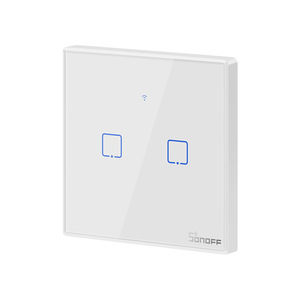 SONOFF T2 EU 2C TX Wifi/RF Remote <strong>Control</strong> Power Switch 2 Gang Wall Touch Light Switch Smart Home Home <strong>Automation</strong> <strong>System</strong> - Product Image 1