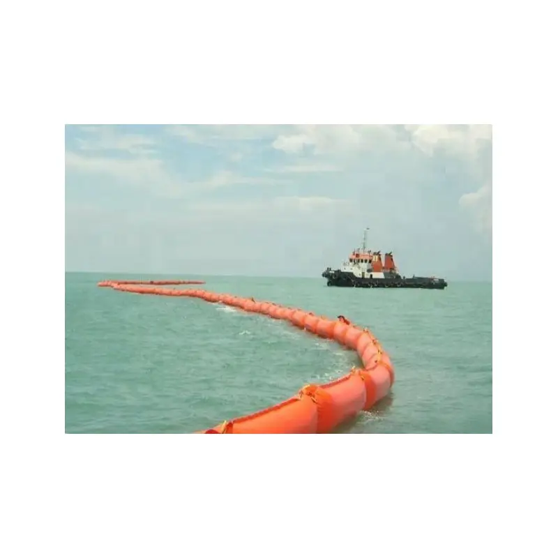 Tessuto in fibra sintetica boom di gomma/olio-resistente acqua di mare diga/alghe barriera sul mare