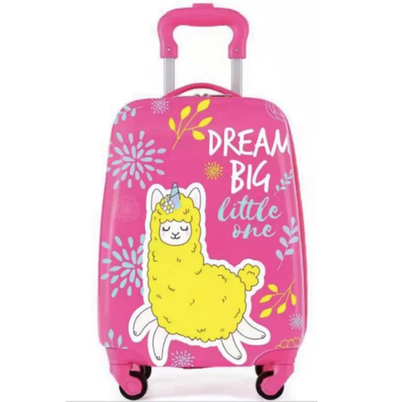 Valigia per bagagli per bambini di alta qualità ABS PC cartoon kids bagagli trolley per bagagli per bambini per viaggi scolastici