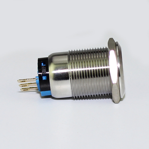 Interruttore a pulsante marino da 19MM interruttori a pulsante a scatto a 3pin unipolari per auto - Product Image 5