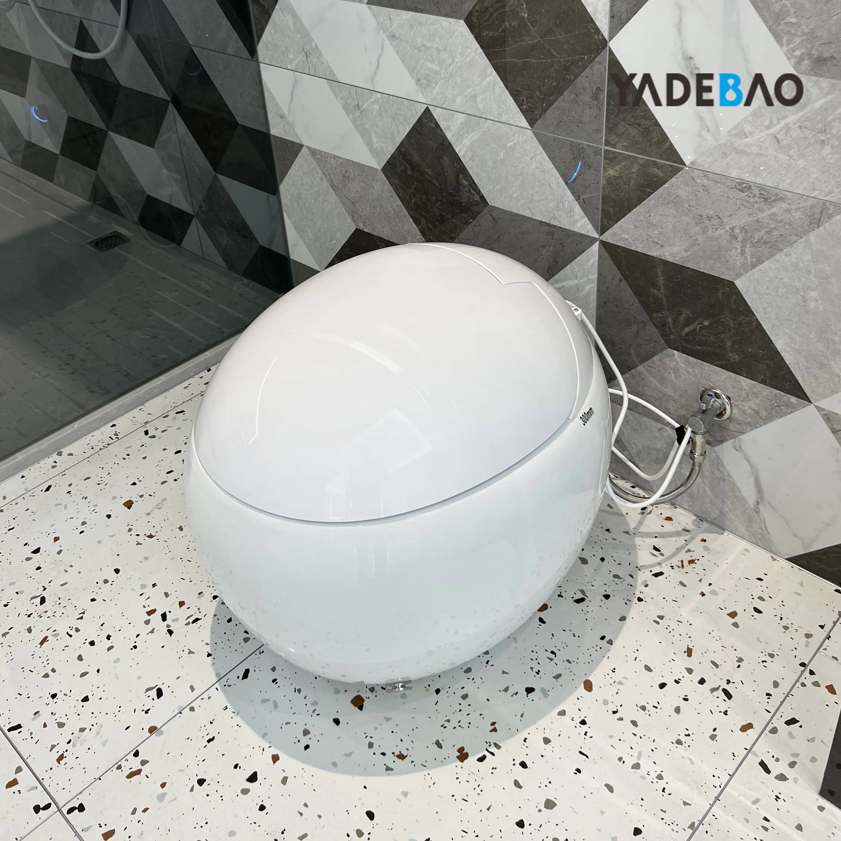 Toilette e accessori moda colore automatico uovo WC comò WC intelligente bagno in ceramica Smart Toilet