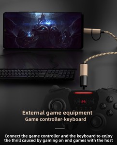 Nuova condizione Android USB-C OTG convertitore cavo lettore di schede adattatore DC/AC di uscita per il telefono cellulare con connettore USB-C - Product Image 6