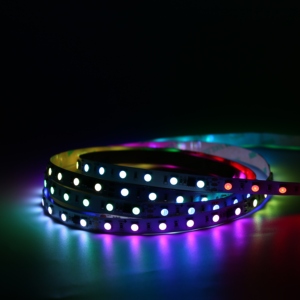 Ws2811 Светодиодная лента 24 В Ic 5050 Rgb Rgbic 60led/M пикселей программируемая индивидуальная Адресуемая гибкая светодиодная лента SM16703 - Product Image 6