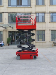 HaoY 320KG <strong>Loading</strong> Capacity Scissor Type Self-propelled Aerial Work <strong>Platform</strong> - Product Image 6