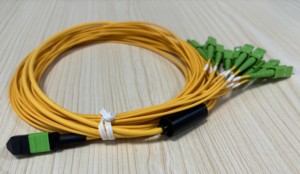 Mini 3.0mm Optical Cable Patch Cord Trunk with 12~24 Cores Fiber Optic Internet Jumper Equipment FTTH <strong>Network</strong> SC/LC Connectors