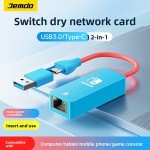 USB гигабитная Проводная сетевая карта компьютерная сетевая кабельная док-станция с адаптером для настольного сетевого порта - Product Image 2