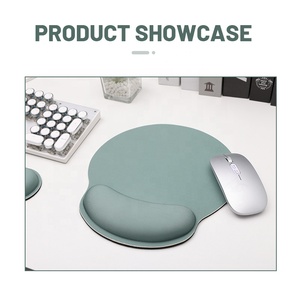 Green Solid Color Cartoon Silicone Gamer Anti-Slip Rubber Gaming <strong>Mouse</strong> Pad Memory Foam <strong>Mouse</strong> Pad <strong>Computer</strong> Accessories for Office - Product Image 6