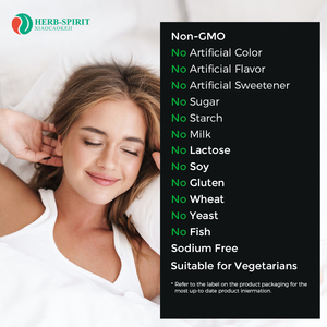 USDA ISO يساعد على النوم بالجملة ملحق مساعدات النوم الليلية الطبيعية الصحية كبسولات النوم العميق الخالية من الميلاتونين - Product Image 5