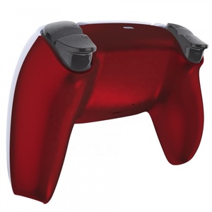 Extremerate แผ่นหุ้มตัวควบคุมสีแดงเข้มสำหรับเกมแพด PS5