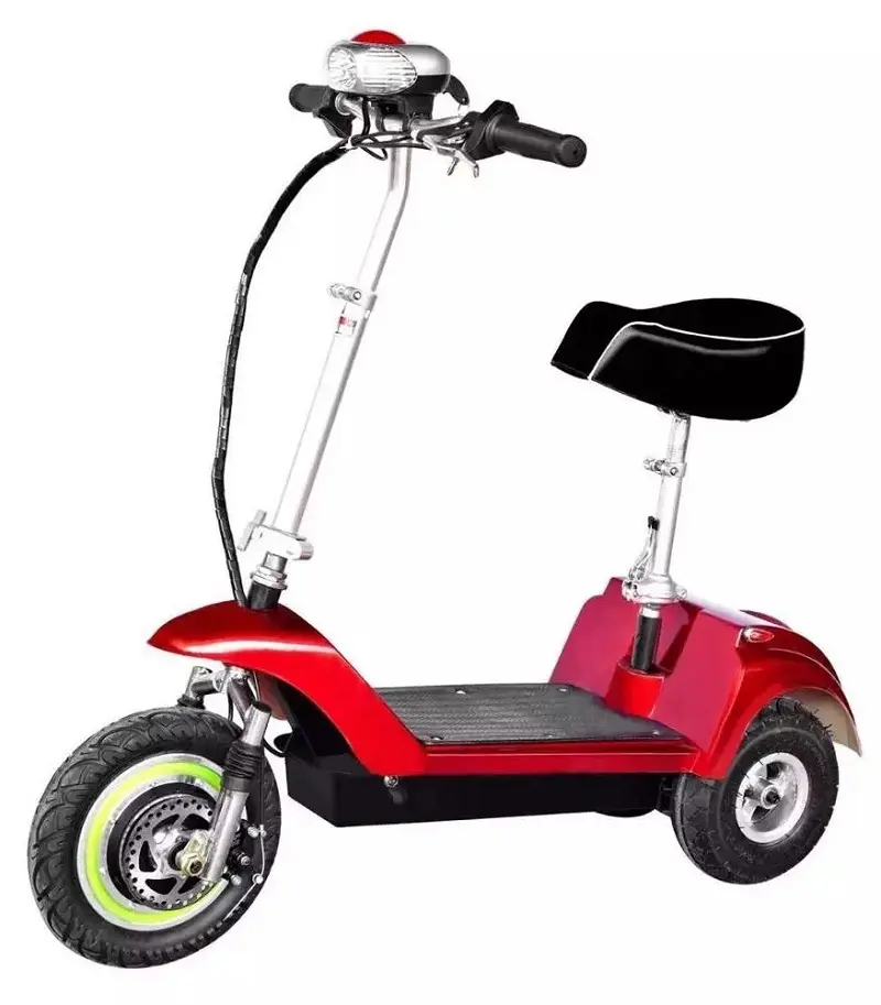 Низкая цена 3-х колесный электрический скутер zappy 350w