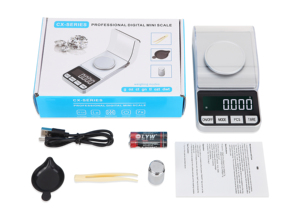 Changxie Nhà Máy Bán Buôn Kỹ Thuật Số Cân Bằng Vàng Túi Quy Mô Túi Đồ Trang Sức Kim Cương Quy Mô 0.001G Mini Quy Mô Kỹ Thuật Số Túi - Product Image 5