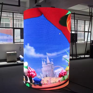 Ультратонкий и легкий RGB Полноцветный SMD внутренний мягкий светодиодный модуль изогнутый гибкий светодиодный экран модуль