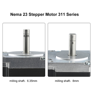 Motore Stepper Nema 23 più popolare ad alta velocità Cnc macchina elettrica 23 Stepper Motor per Router - Product Image 5