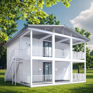 בית מיכל להרחבה בתים ניידים 40ft סיפור כפול קטן בתים פרפגיים מוכנים ספינה - Product Image 1